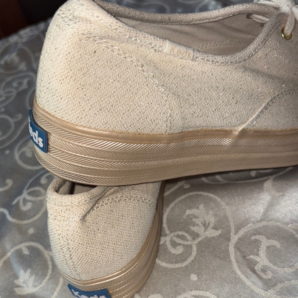 Keds Cream Sneakers Modern Chunky Design - Picture 8 of 15